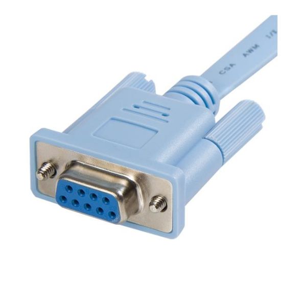 Image de StarTech.com Câble console RJ45 vers DB9 de 1,8m pour routeur Cisco - M/F (DB9CONCABL6)