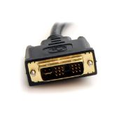 Image de StarTech.com Câble Répartiteur en Y DVI-I Analogique vers Double VGA 30 cm - Câble Splitter DVI VGA - M/F (DVISPL1VV)