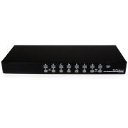 Image de StarTech.com Kit de commutateur KVM USB à montage sur rack 1U 16 ports avec affichage à l'écran et câbles (SV1631DUSBUK)