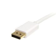 Image de StarTech.com Câble Mini DisplayPort vers DisplayPort 1.2 de 2 m - Câble Adaptateur Mini DP vers DisplayPort 4K x 2K UHD - Câble Mini DP vers DP pour Moniteur - Câble de Conve ... (MDP2DPMM2MW)