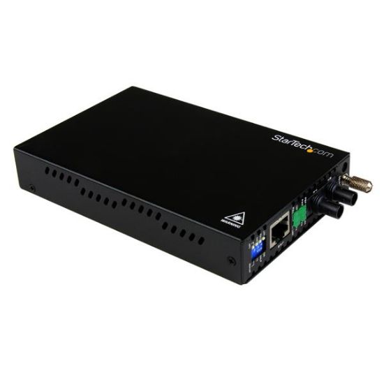 Image de StarTech.com Convertisseur Ethernet sur Fibre Optique MultiMode ST - 10/100Mb/s - 2km (ET90110ST2)
