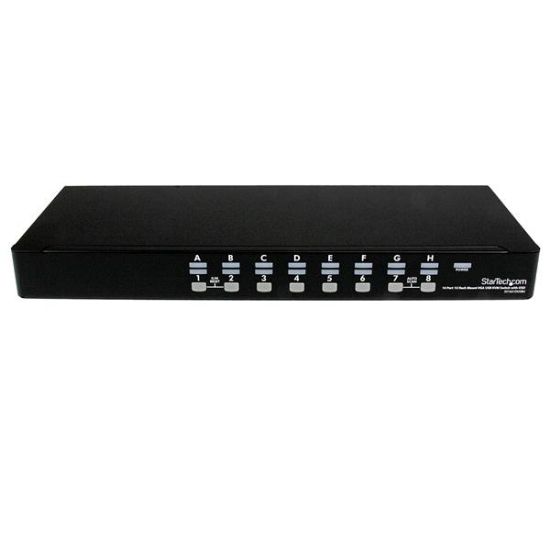 Image de StarTech.com Switch KVM USB VGA à 16 ports avec OSD - Commutateur écran clavier souris à montage en rack 1U (SV1631DUSBU)