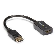 Image de StarTech.com Adaptateur DisplayPort vers HDMI - Convertisseur Vidéo DP 1.2 vers HDMI 1080p - Câble DP vers HDMI pour Moniteur/Écran - Câble Passif DP à HDMI - Connecteur DP à Ve ... (DP2HDMI2)