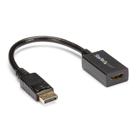 Image de StarTech.com Adaptateur DisplayPort vers HDMI - Convertisseur Vidéo DP 1.2 vers HDMI 1080p - Câble DP vers HDMI pour Moniteur/Écran - Câble Passif DP à HDMI - Connecteur DP à Ve ... (DP2HDMI2)