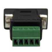Image de StarTech.com RS422 RS485 Serial DB9 -> Terminal Block Adapter Noir (DB92422)