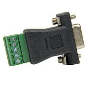 Image de StarTech.com RS422 RS485 Serial DB9 -> Terminal Block Adapter Noir (DB92422)