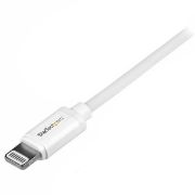 Image de StarTech.com Câble Apple Lightning vers USB pour iPhone, iPod, iPad - 1 m Blanc (USBLT1MW)