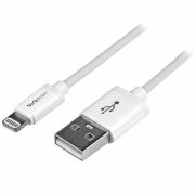 Image de StarTech.com Câble Apple Lightning vers USB pour iPhone, iPod, iPad - 1 m Blanc (USBLT1MW)