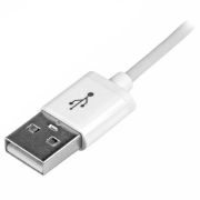 Image de StarTech.com Câble Apple Lightning vers USB pour iPhone, iPod, iPad - 1 m Blanc (USBLT1MW)