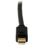 Image de StarTech.com Adaptateur Mini DisplayPort vers DVI - Câble Mini DP / DVI-D 1080p / 1920x1200 - 91cm (MDP2DVIMM3B)