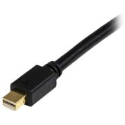 Image de StarTech.com Câble Mini DisplayPort vers DVI de 1,8m - Adaptateur Mini DP à DVI - Vidéo 1080p - Lien Unique Passif mDP 1.2 vers DVI-D - mDP ou Thunderbolt 1/2 Mac/PC vers Mon ... (MDP2DVIMM6B)