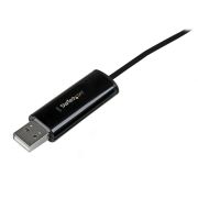 Image de StarTech.com Câble KM USB 2.0 avec transfert de données - Switch USB clavier souris pour PC et Mac (SVKMS2)
