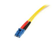 Image de StarTech.com Câble Réseau Fibre Optique LC vers SC Mâle / Mâle - Duplex Monomode 9/125 LSZH - Jaune 10 m (SMFIBLCSC10)