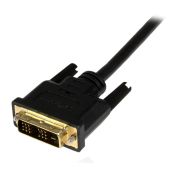 Image de StarTech.com Câble Mini HDMI vers DVI de 2m - Câble DVI-D vers HDMI (1920x1200p) - Mini HDMI Mâle 19 Broches vers DVI-D Mâle - Câble Convertisseur pour Moniteur Numérique M/M (HDCDVIMM2M)