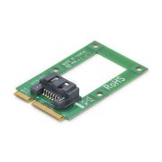 Image de StarTech.com Adaptateur mSATA vers DD / SSD SATA 2,5" ou 3,5" - Carte Convertisseur Mini SATA à SATA (MSAT2SAT3)
