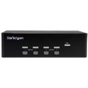 Image de StarTech.com Switch KVM USB double VGA à 4 ports avec hub USB 2.0 à 2 ports (SV431DVGAU2A)