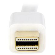 Image de StarTech.com Câble adaptateur Mini DisplayPort vers HDMI de 1 m - M/M - 4K - Blanc (MDP2HDMM1MW)