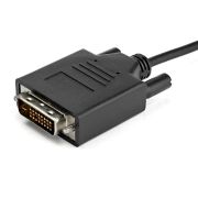 Image de StarTech.com Câble adaptateur USB-C vers DVI-D de 1 m - 1920 x 1200 (CDP2DVIMM1MB)