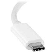 Image de StarTech.com Adaptateur vidéo USB Type-C vers DVI - M/F - Blanc (CDP2DVIW)