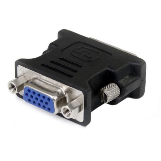 Image de StarTech.com Adaptateur DVI-I vers VGA - M/F - Paquet de 10 - Noir (DVIVGAMFB10P)