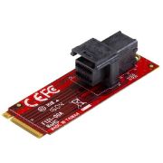 Image de StarTech.com Adaptateur U.2 vers M.2 PCIe pour SSD U.2 NVMe - SFF-8639 - PCI Express 3.0 x4 (M2E4SFF8643)