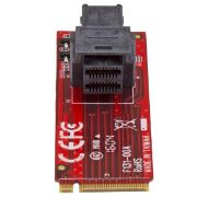 Image de StarTech.com Adaptateur U.2 vers M.2 PCIe pour SSD U.2 NVMe - SFF-8639 - PCI Express 3.0 x4 (M2E4SFF8643)