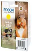 Image de Epson Squirrel Singlepack Yellow 378 Claria Photo HD Ink (C13T37844010)