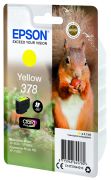 Image de Epson Squirrel Singlepack Yellow 378 Claria Photo HD Ink (C13T37844010)