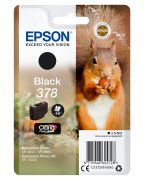 Image de Epson Squirrel Singlepack Black 378 Claria Photo HD Ink (C13T37814010)