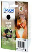 Image de Epson Squirrel Singlepack Black 378 Claria Photo HD Ink (C13T37814010)
