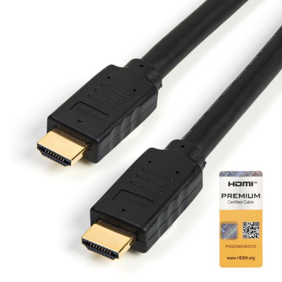 Image de StarTech.com Câble HDMI grande vitesse haute qualité de 5 m avec Ethernet - 4K 60 Hz (HDMM5MP)