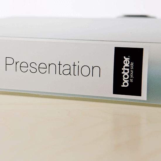 Image de Brother ruban d'étiquette Noir sur blanc (DK-22225)