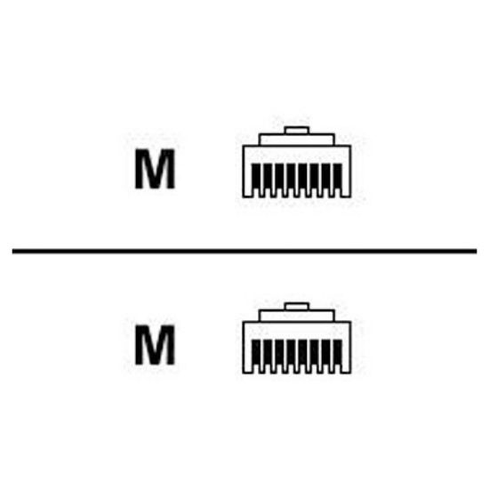 Image de HP RJ45 to RJ45 Cat5e Black M/M 7.6m 1-pack Data Ethernet Cable câble de réseau (C7535A)