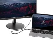 Image de StarTech.com Câble adaptateur USB-C vers Mini DisplayPort 4K 60 Hz de 1,8 m en noir (CDP2MDPMM6B)