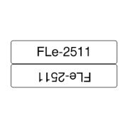 Image de Brother FLE2511 ruban d'étiquette Noir sur blanc (FLE-2511)