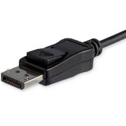 Image de StarTech.com câble vidéo et adaptateur 1,8 m USB Type-C DisplayPort Noir (CDP2DP146B)