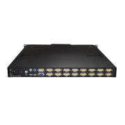 Image de StarTech.com Console KVM à Montage Rack 16 ports avec Câbles de 1,82m - Switch KVM Intégré avec Écran LCD 19" - Tiroir LCD 1U Complet - KVM OSD - Durable 50,000 MTBF - Suppor ... (RKCONS1916K)