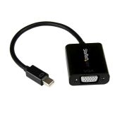 Image de StarTech.com Adaptateur Mini DisplayPort 1.2 vers VGA - Convertisseur Mini DP vers VGA 1920 x 1200 - Noir (MDP2VGA2)