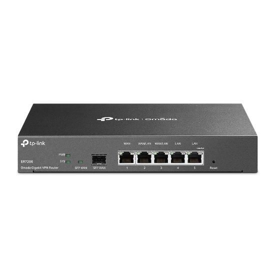 Image de TP-LINK Routeur connecté Gigabit Ethernet Noir (TL-ER7206)