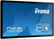 Image de iiyama ProLite écran plat de PC 80 cm (31.5") 1920 x 1080 pixels Full HD LED Écran tactile Kiosque Noir (TF3215MC-B2)