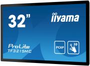 Image de iiyama ProLite écran plat de PC 80 cm (31.5") 1920 x 1080 pixels Full HD LED Écran tactile Kiosque Noir (TF3215MC-B2)