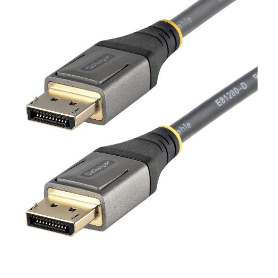 Image de StarTech.com Câble DisplayPort 1.4 de 30cm - 8K 60Hz HDR10 - Vidéo Ultra HD 4K 120Hz - Câble/Cordon DP 1.4 - Pour Moniteurs/Écrans - Câble DisplayPort vers DisplayPort - M/M (DP14VMM1F)