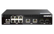 Image de QNAP commutateur réseau Géré L2 10G Ethernet (100/1000/10000) 1U Noir (QSW-M2106R-2S2T)
