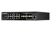 Image de QNAP commutateur réseau Géré L2/L3 10G Ethernet (100/1000/10000) 1U Noir (QSW-M3216R-8S8T)