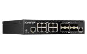 Image de QNAP commutateur réseau Géré L2/L3 10G Ethernet (100/1000/10000) 1U Noir (QSW-M3216R-8S8T)