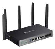 Image de TP-Link Omada routeur sans fil Gigabit Ethernet Bi-bande (2,4 GHz / 5 GHz) Noir (DR3650V-4G)