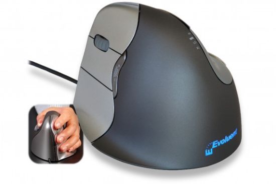 Image de BakkerElkhuizen Evoluent4 Mouse (Right Hand) (BNEEVR4)