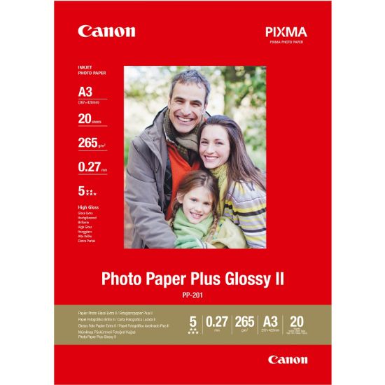 Image de Canon Papier photo brillant extra II A3 PP-201 - 20 feuilles (2311B020)