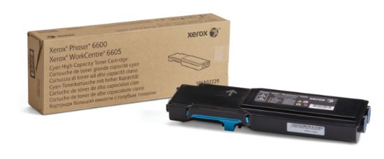 Image de Xerox Cartouche de toner Cyan Phaser™ 6600, WorkCentre™ 6605 (106R02229)