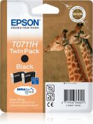 Image de Epson Giraffe Double pack "Girafe" (T0711H) - Encre DURABrite Ultra N (HC) (C13T07114H10)
